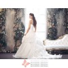 Moya - Strapless Organza Ballgown Wedding Dress with Ruffles